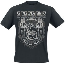 Rock Believer Ornaments, Scorpions, Camiseta