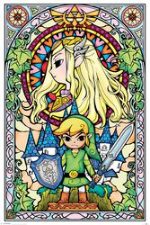 Stained Glass, The Legend Of Zelda, Póster