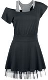 Vestido Net Lace, Black Premium by EMP, Vestido Corto