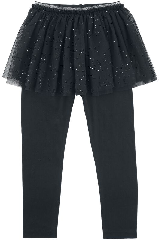 Glittery Tulle Skirt with Leggings