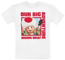 Kids - Toad - Our Big Adventure!, Super Mario, Camiseta