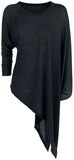 Knitted Asymmetric, Black Premium by EMP, Sudadera