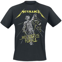 ...And Justice For All - Tracklist, Metallica, Camiseta