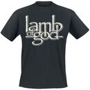 Stacked Logo, Lamb Of God, Camiseta
