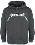 Amplified Collection - White Logo, Metallica, Sudadera con capucha