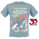 Distressed Comic, Spider-Man, Camiseta
