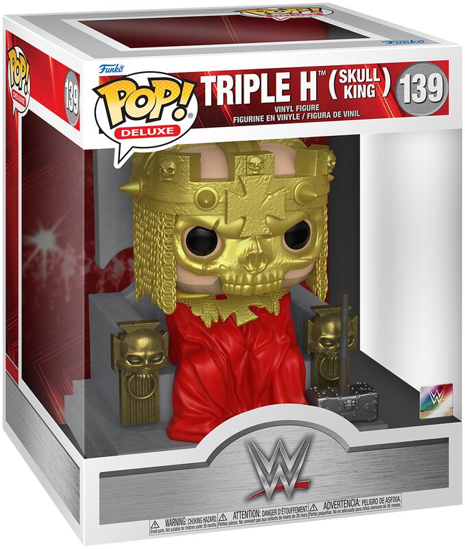 Figura vinilo Triple H (Skull King) (Super Pop!) no. 139