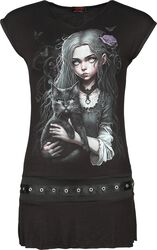 Goth familiar, Spiral, Camiseta
