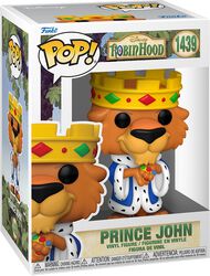 Figura vinilo Prince John no. 1439, Robin Hood, ¡Funko Pop!