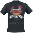 Master Of Puppets Tour 1986, Metallica, Camiseta