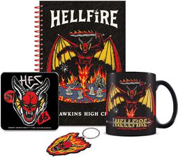 Hellfire Club - Set de regalo, Stranger Things, Pack Fan