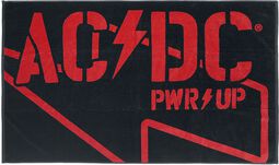 PWR UP Logo - Handtuch, AC/DC, Toalla