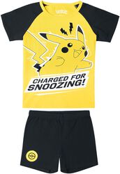 Kids - Pikachu - Charged for snoozing!, Pokémon, Pijama infantil