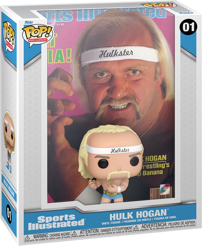 Figura vinilo Hulk Hogan (Pop! Sports Illustrated) no. 01