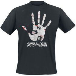 Hand eye, System Of A Down, Camiseta
