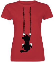 Slipping Cat, Tierisch, Camiseta