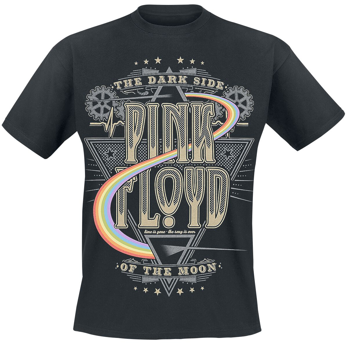 Pink Floyd The Dark Side Of The Moon - Liverpool 1972 Hombre Camiseta Gris/ Melé XXL
