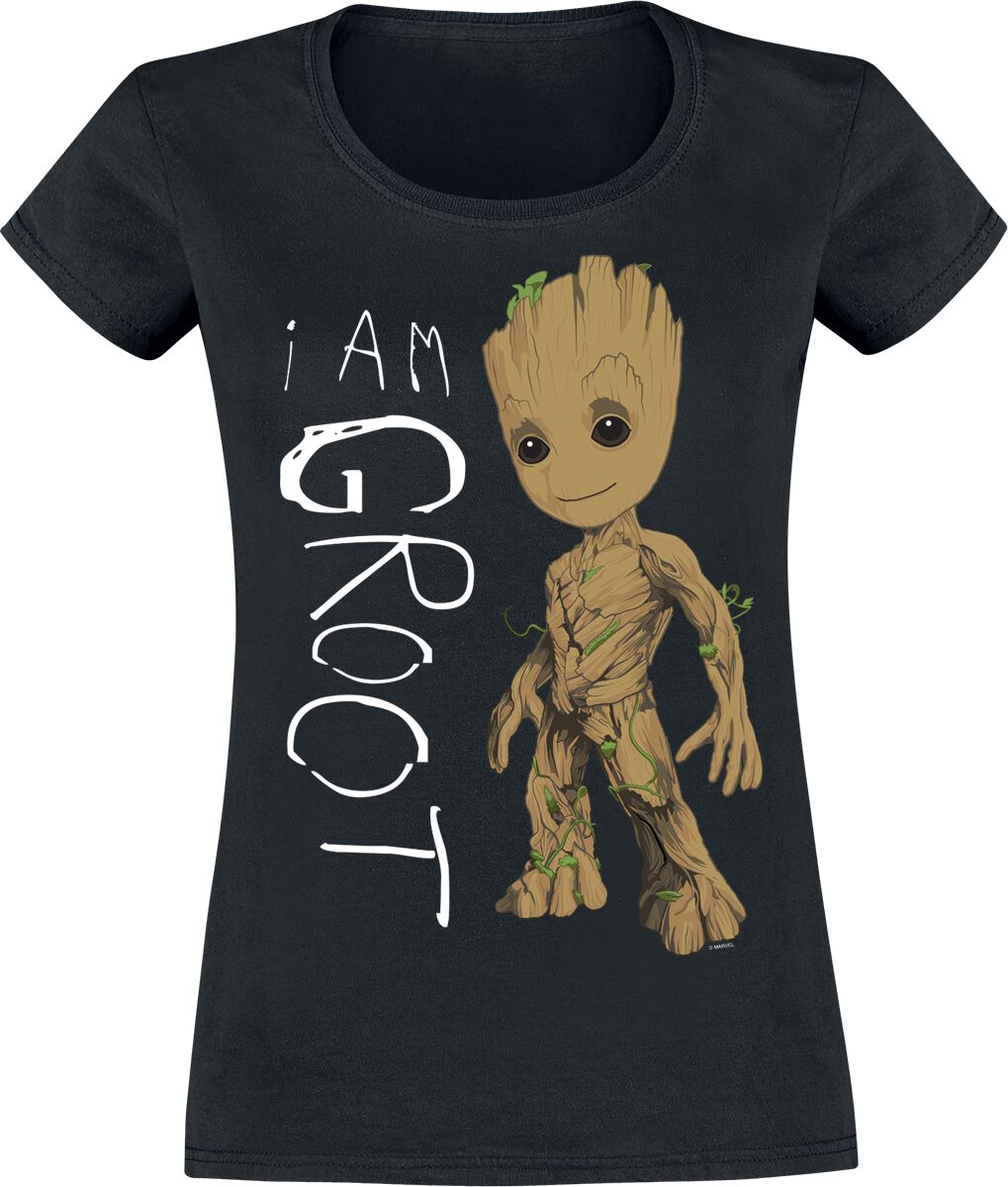 Kakadu alfombra tos I Am Groot | Guardianes De La Galaxia Camiseta | EMP