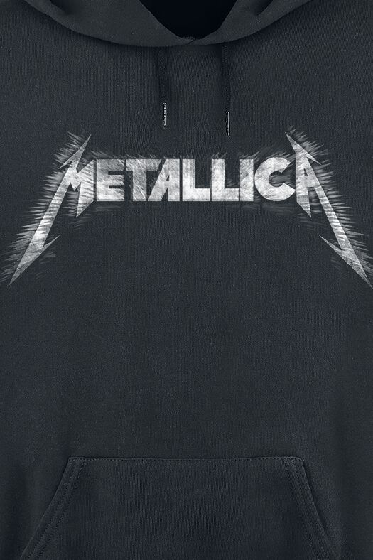 Spiked Logo Metallica Sudadera con capucha EMP
