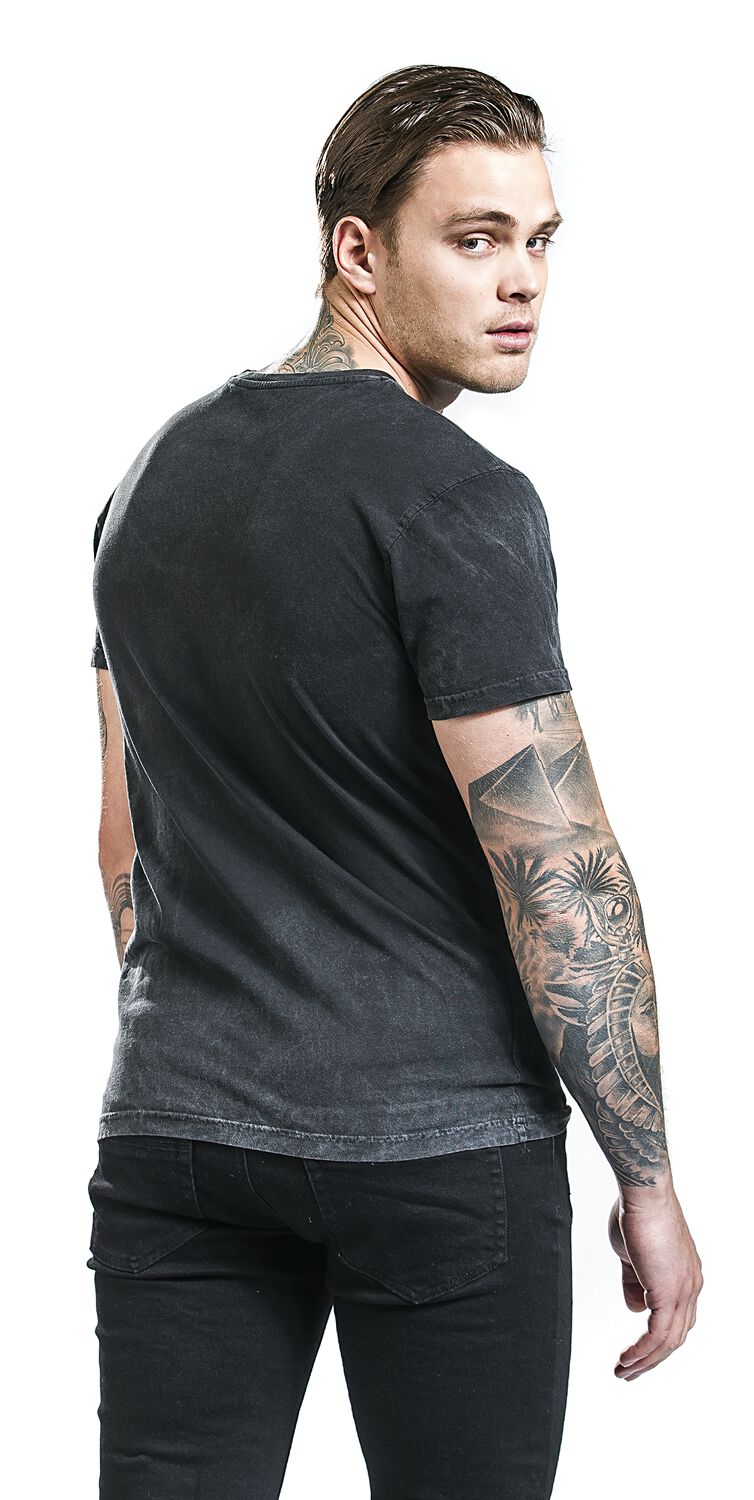 Pokémon Pikachu Hombre Camiseta Negro XXL 100% Algodón Vorne Bedruckt Regular