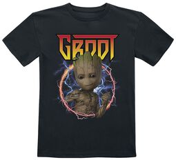 Kids - Groot - Electrifying circle, Guardianes De La Galaxia, Camiseta