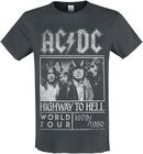Amplified Collection - Highway To Hell Poster, AC/DC, Camiseta