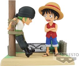 Banpresto - Monkey D. Luffy & Roronoa Zoro (WCF - Log Stories Series), One Piece, Colección de figuras