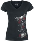 Rising Skull, Black Premium by EMP, Camiseta