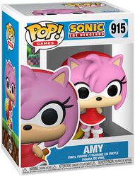 Figura vinilo Amy 915, Sonic The Hedgehog, ¡Funko Pop!