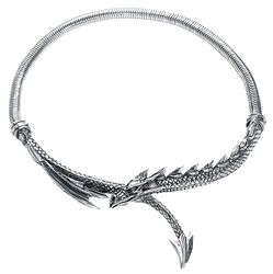 Dragons Lure Necklace, Alchemy Gothic, Collar