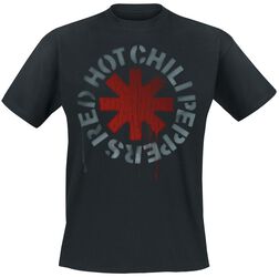 Stencil Black, Red Hot Chili Peppers, Camiseta
