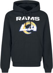 NFL Rams logo, Recovered Clothing, Sudadera con capucha