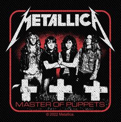 Master Of Puppets Band, Metallica, Parche