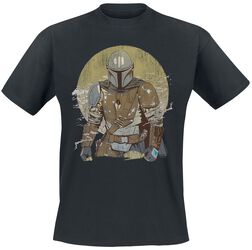 The Mandalorian - Vintage, Star Wars, Camiseta