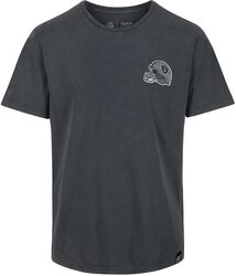 NFL Raiders college black washed, Recovered Clothing, Camiseta