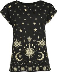 Sun, stars and moon, Gothicana by EMP, Camiseta