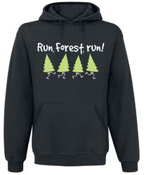 Run, Forest, Run!, Slogans, Sudadera con capucha