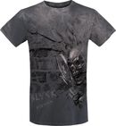 Screaming Skull, Black Premium by EMP, Camiseta