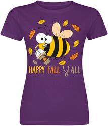 Happy fall y’all, Tierisch, Camiseta