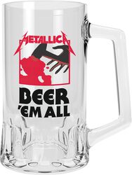 Bier 'Em All, Metallica, Jarra de Cerveza