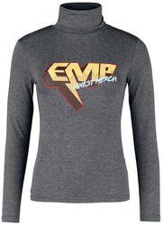 Camisa cuello tortuga con estampado EMP, EMP Stage Collection, Camiseta Manga Larga