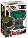 Figura Vinilo Space Marine 90, Doom, ¡Funko Pop!
