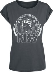 Vintage Circle, Kiss, Camiseta