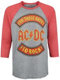 For Those About To Rock, AC/DC, Camiseta Manga Larga