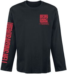 Raising Hell Tour 86, Run DMC, Camiseta Manga Larga