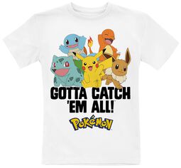 Kids - Gotta Catch 'Em All, Pokémon, Camiseta