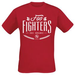100% Organic, Foo Fighters, Camiseta