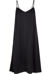 Ladies Viscose Satin Slip Dress, Urban Classics, Vestidos de longitud media