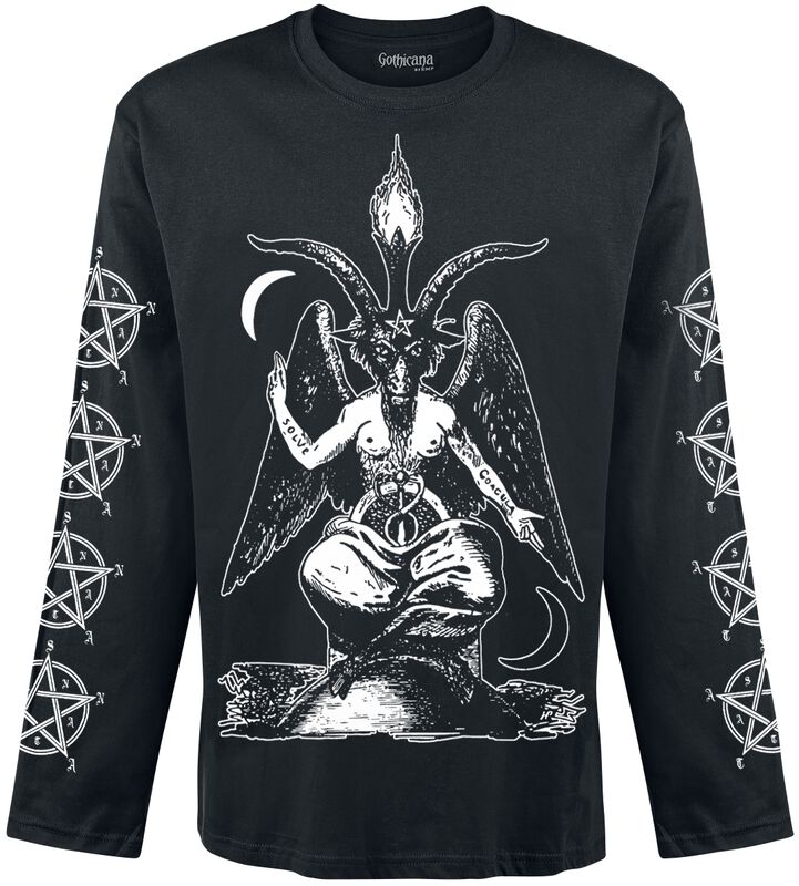 Longsleeve with gothic print