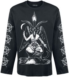 Longsleeve with gothic print, Gothicana by EMP, Camiseta Manga Larga